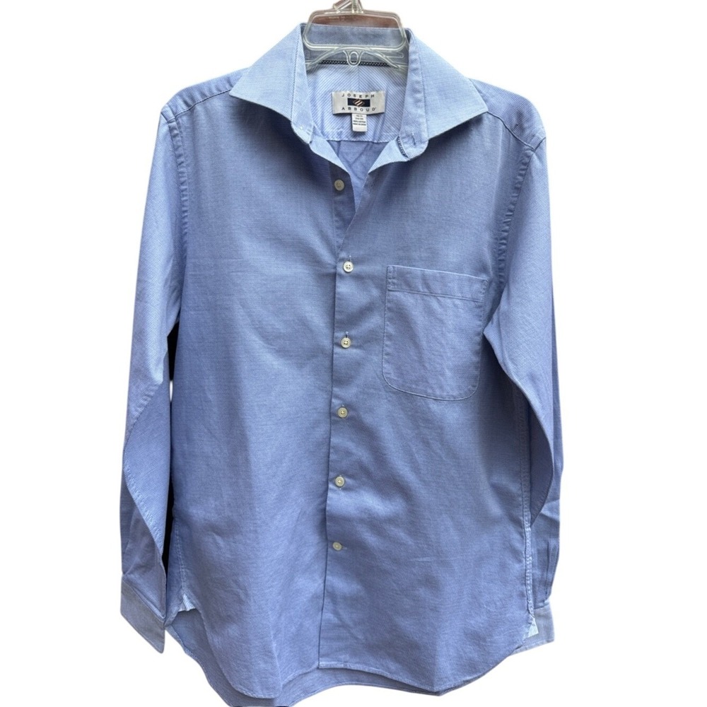 JOSEPH ABBOUD. Button down, long sleeve Dress Shirt. Size 15.5.‎ 34/35.